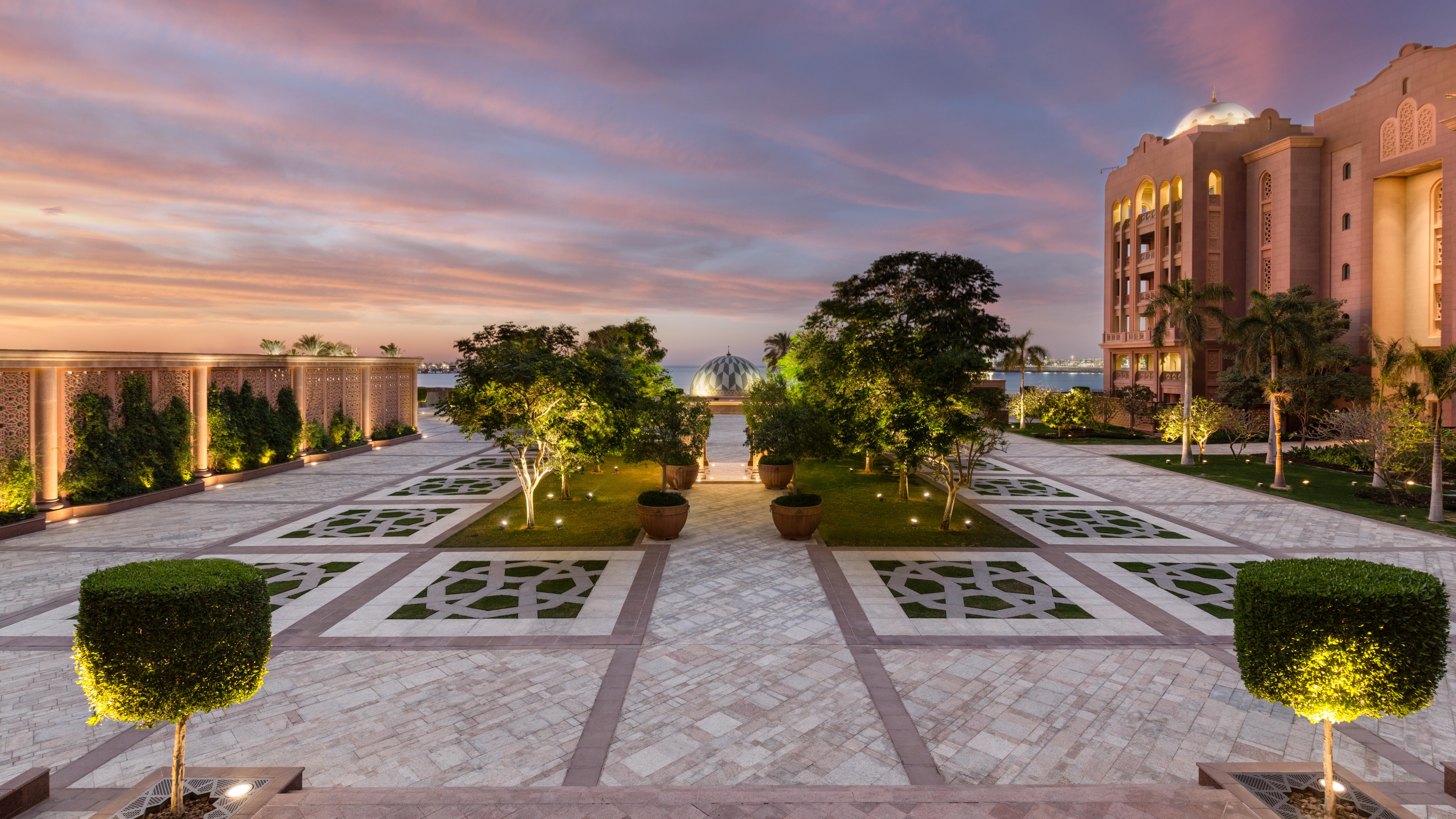 ホテル Emirates Palace Mandarin Oriental, アブダビ エクステリア 写真